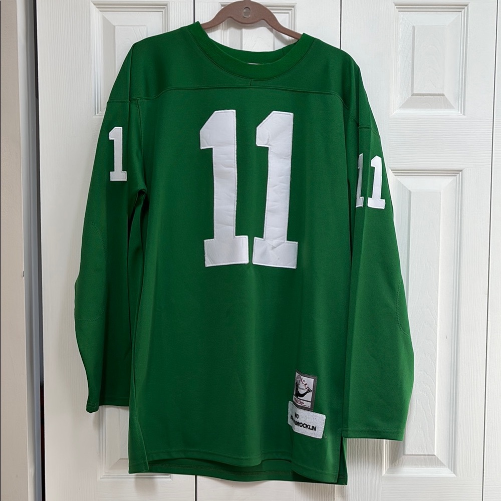 Mitchell & Ness Kelly Green Jersey with White Number 11